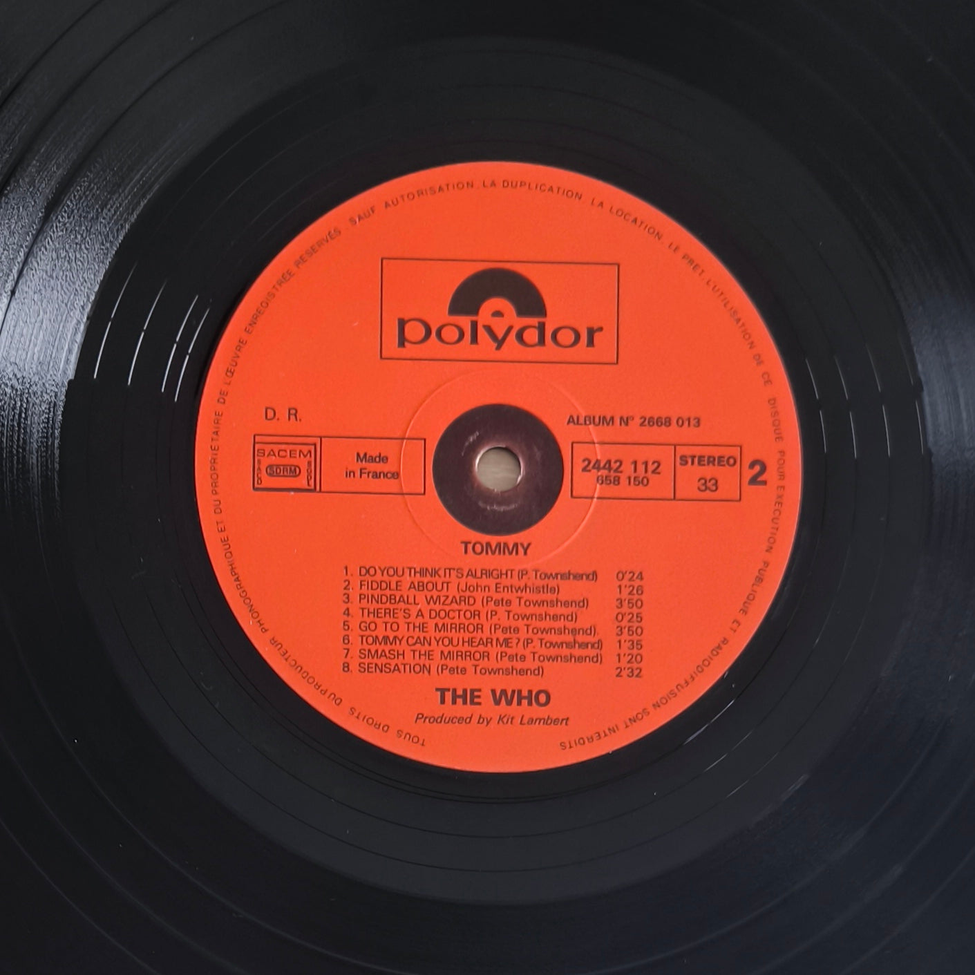 THE WHO - Tommy
