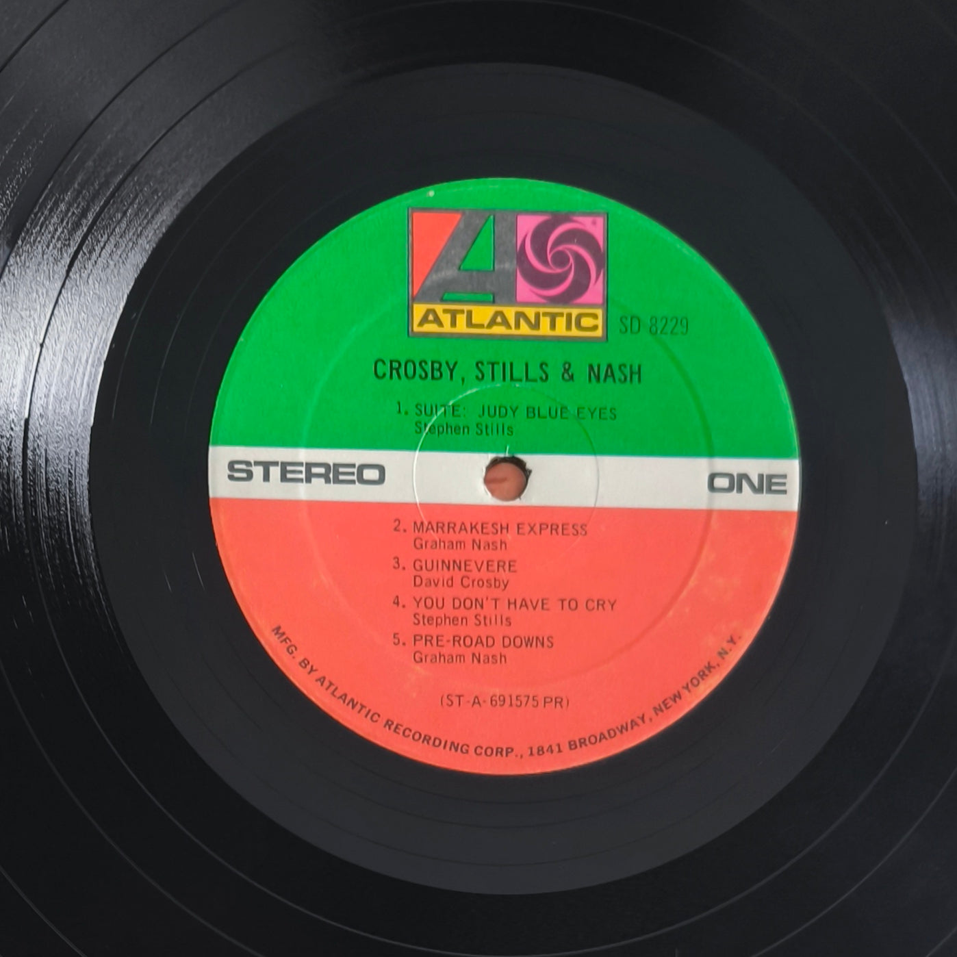 CROSBY, STILLS & NASH - Crosby, Stills & Nash (Pressage US)