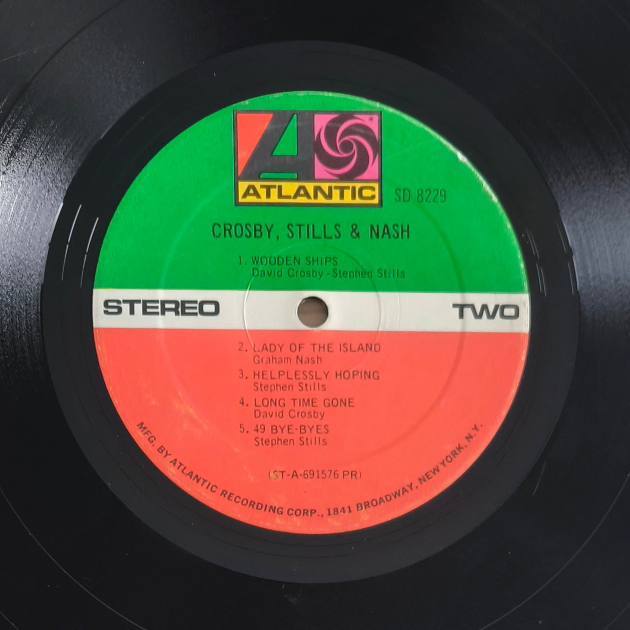 CROSBY, STILLS & NASH - Crosby, Stills & Nash (Pressage US)
