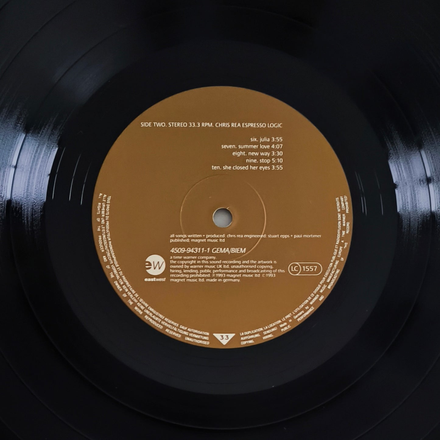 CHRIS REA - Espresso Logic