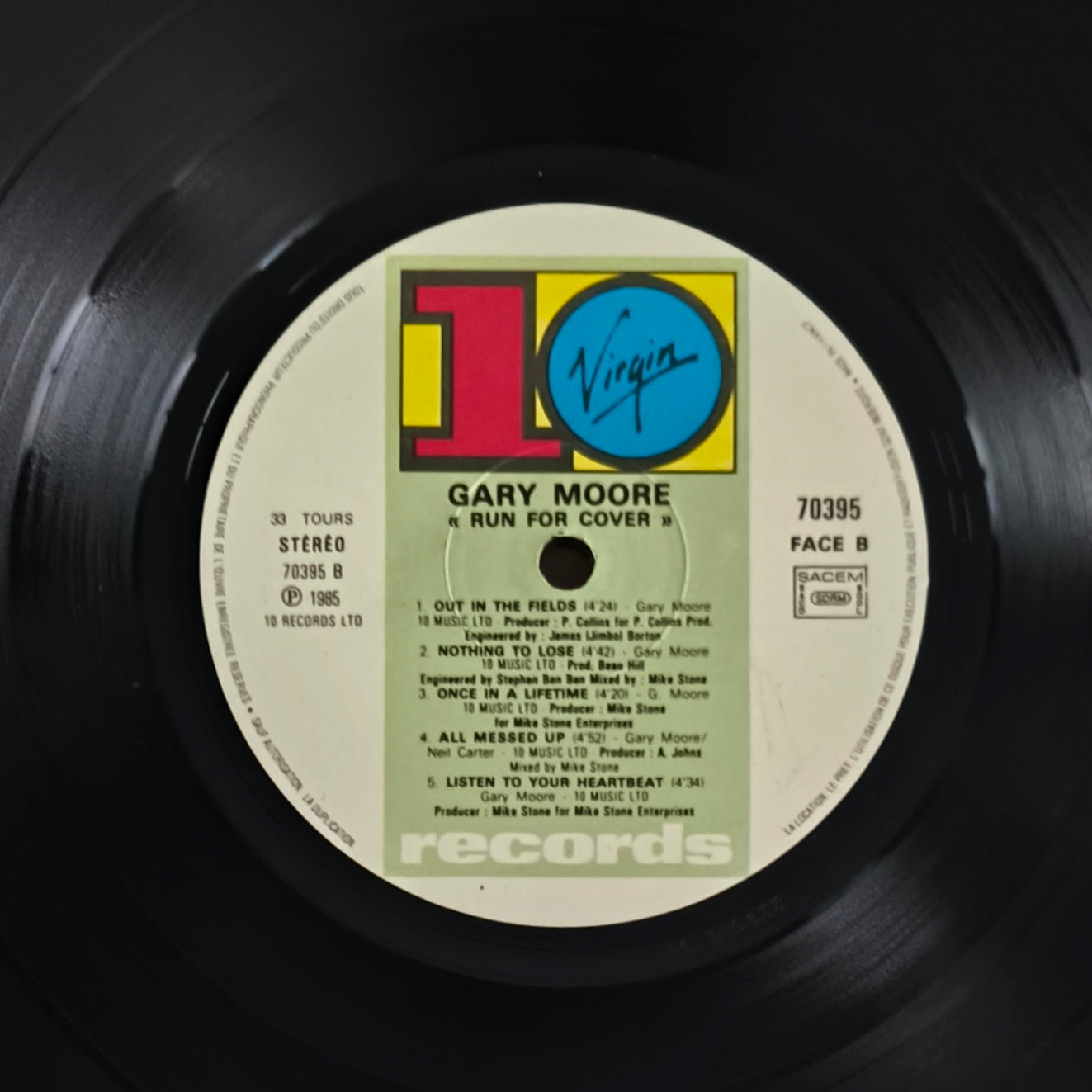 GARY MOORE - Run For Cover