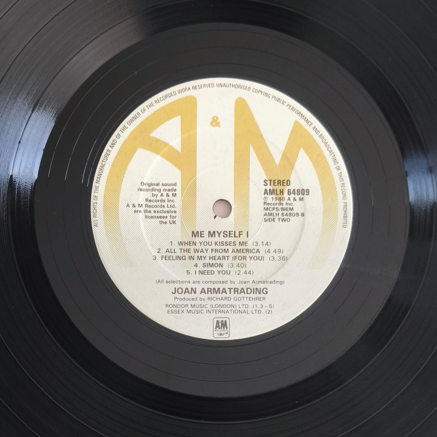 JOAN ARMATRADING - Me Myself I