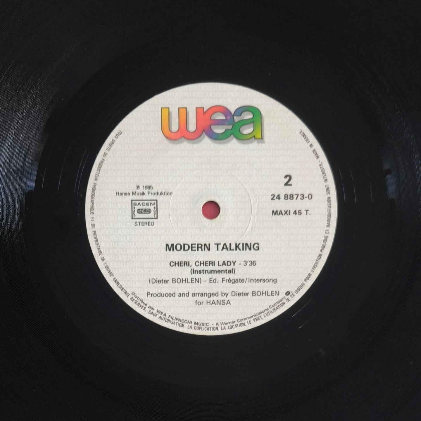 MODERN TALKING - Cheri, Cheri Lady