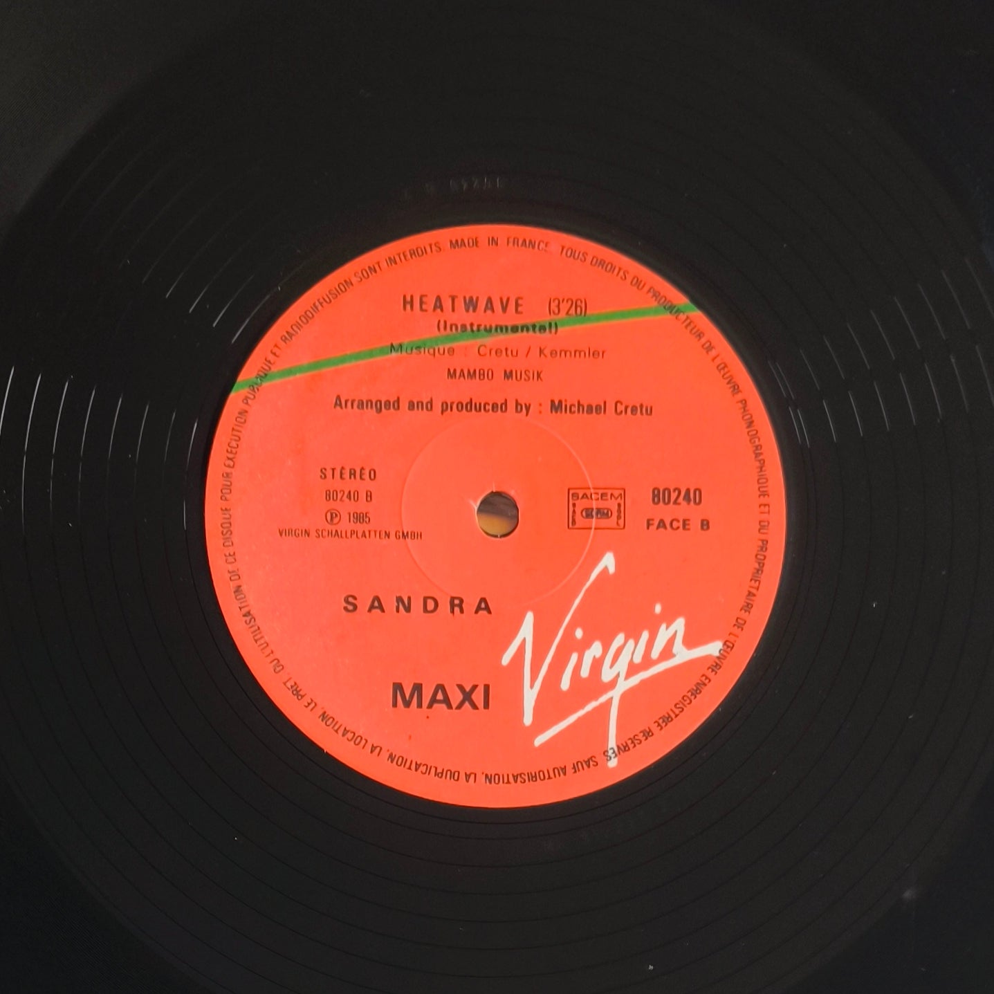 SANDRA - In The Heat Of The Night