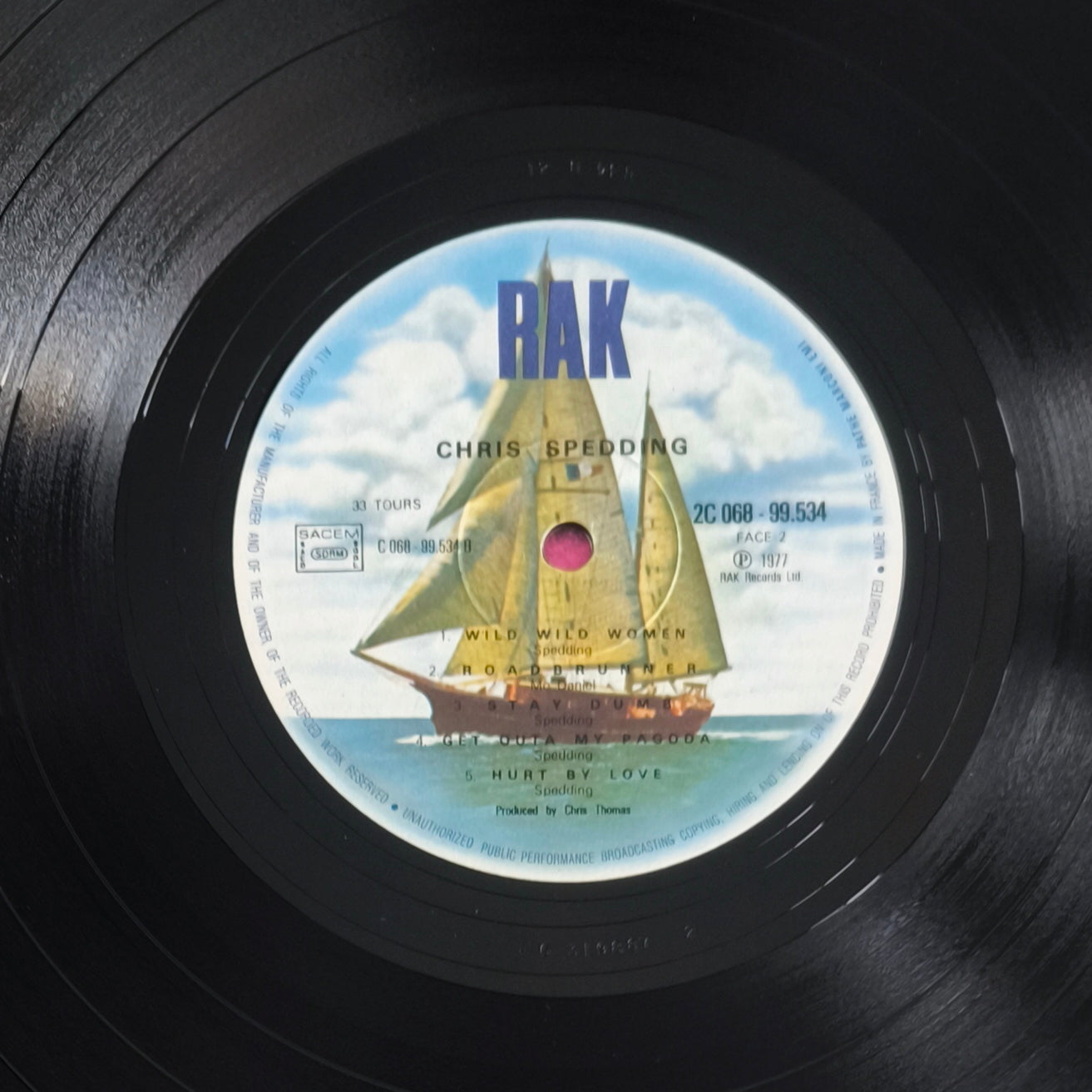 CHRIS SPEDDING - Hurt