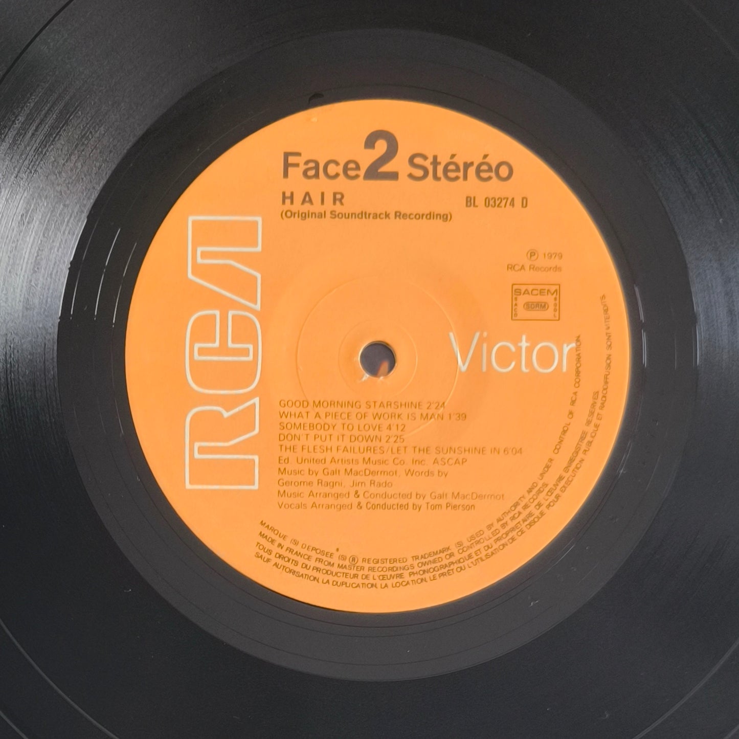 GALT MACDERMOT - Hair (Original Soundtrack Recording)