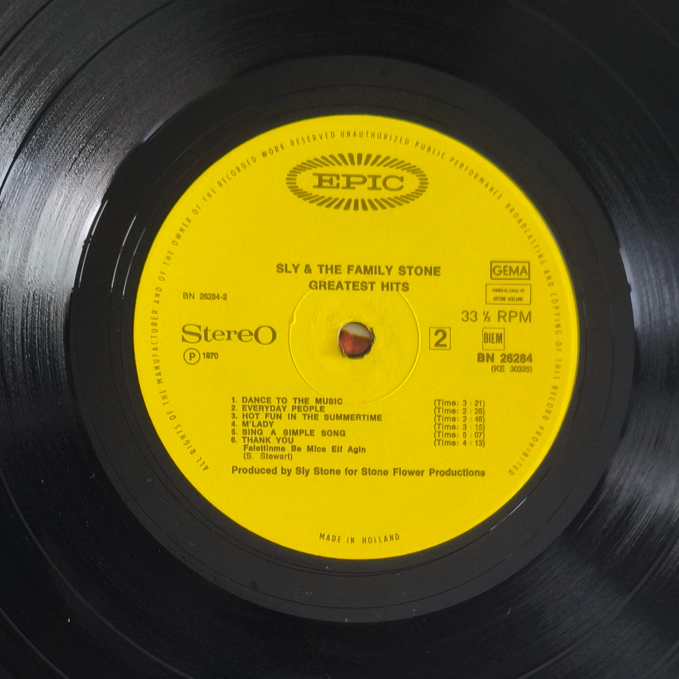 SLY & THE FAMILY STONE - Greatest Hits