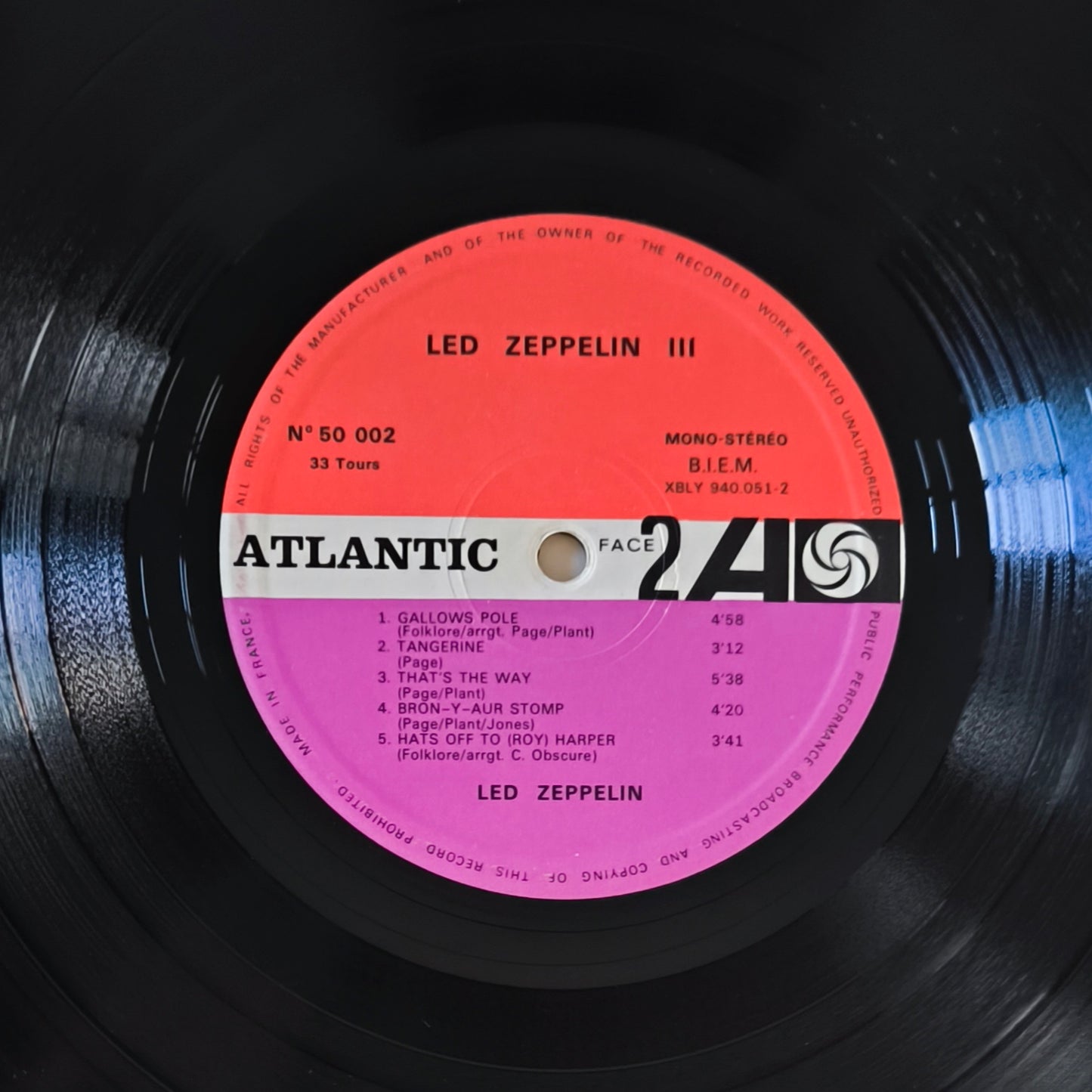 LED ZEPPELIN - Led Zeppelin III