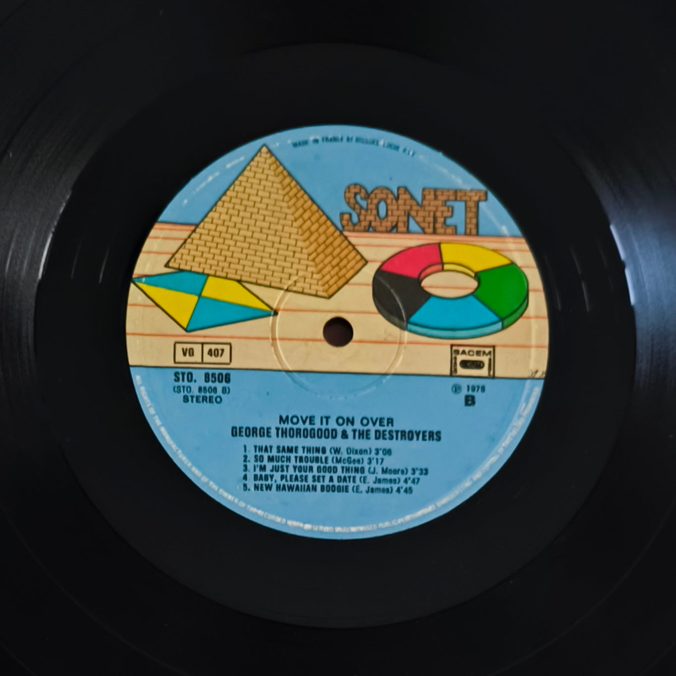 GEORGE THOROGOOD AND THE DESTROYER - Move It On Over