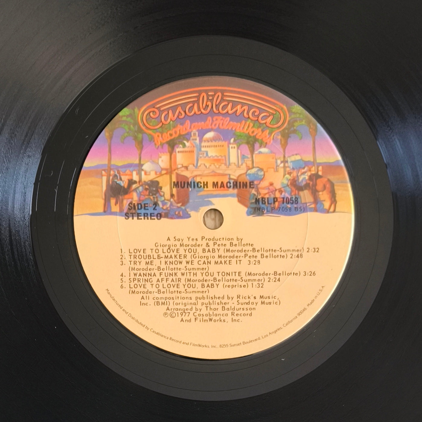 MUNICH MACHINE - Munich Machine (Pressage US)