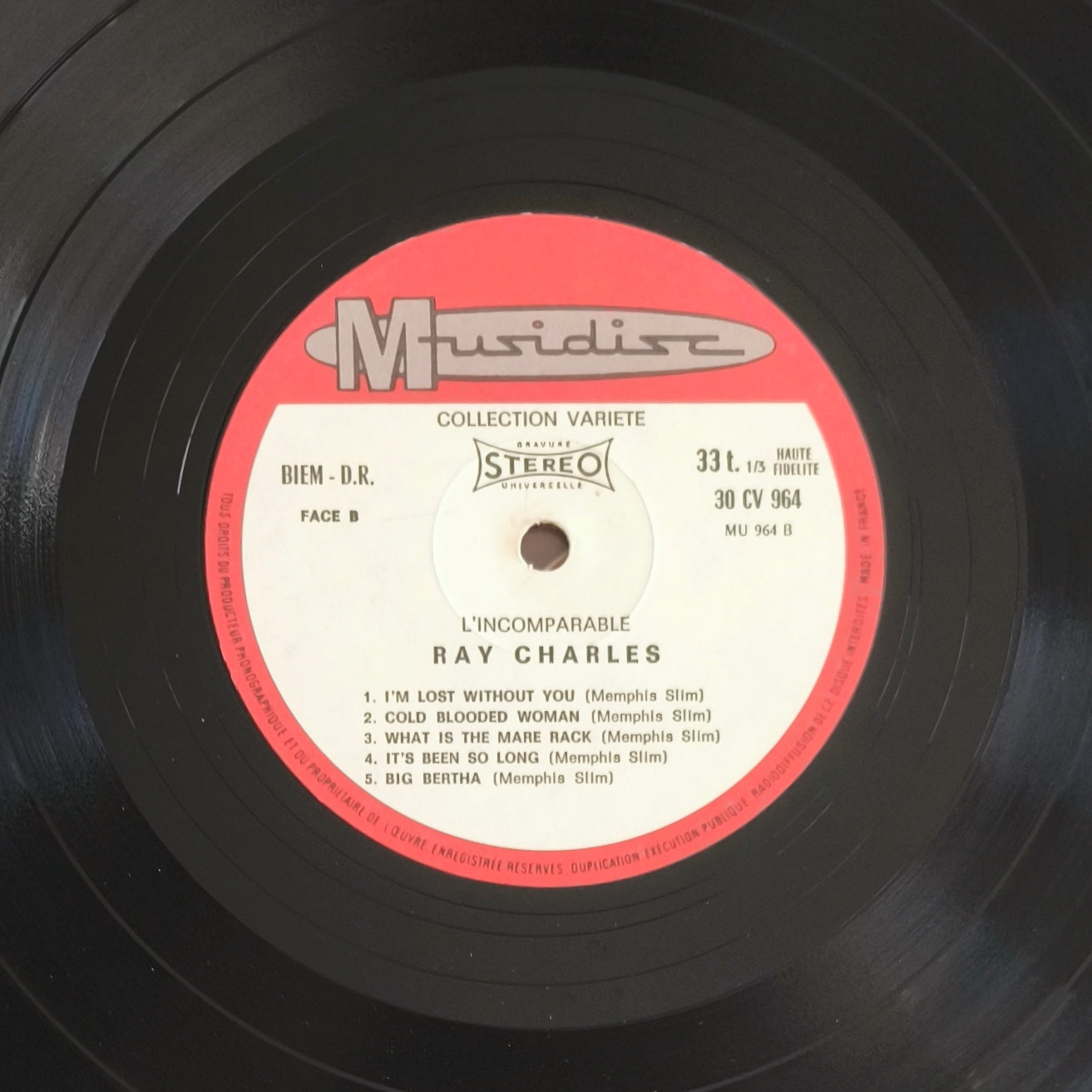 RAY CHARLES - L'Incomparable