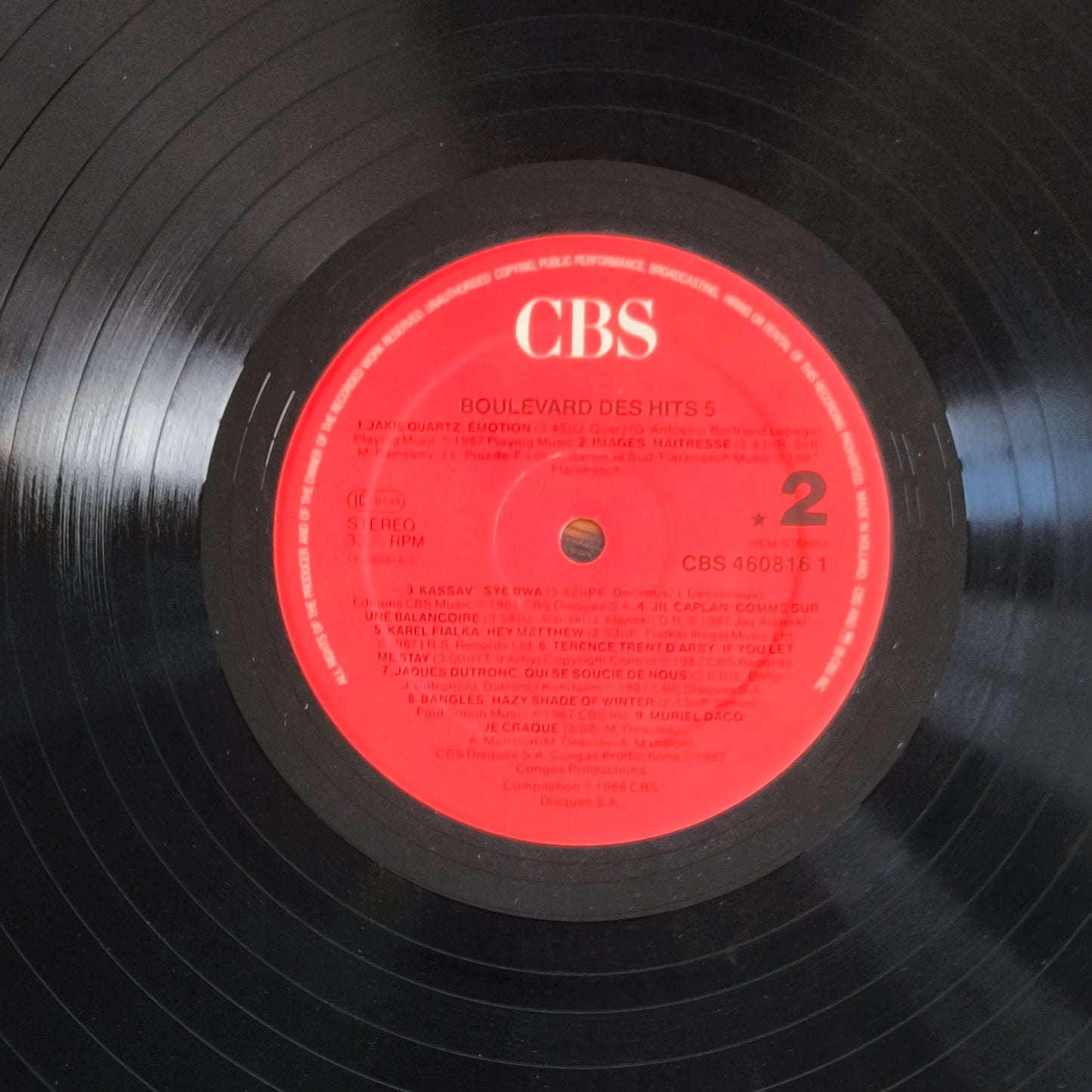 BOULEVARD DES HITS - Volume 5