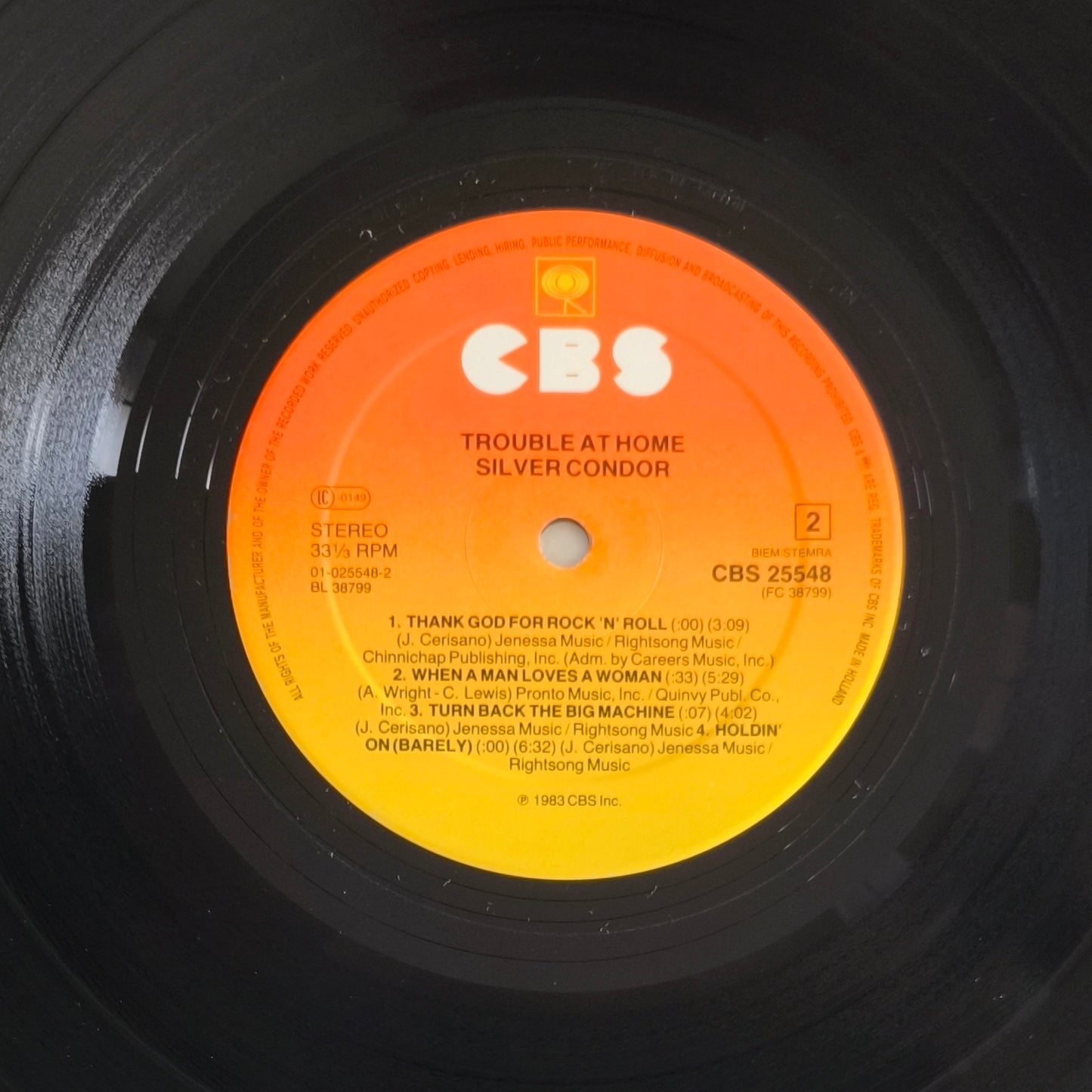 SILVER CONDOR - Trouble At Home