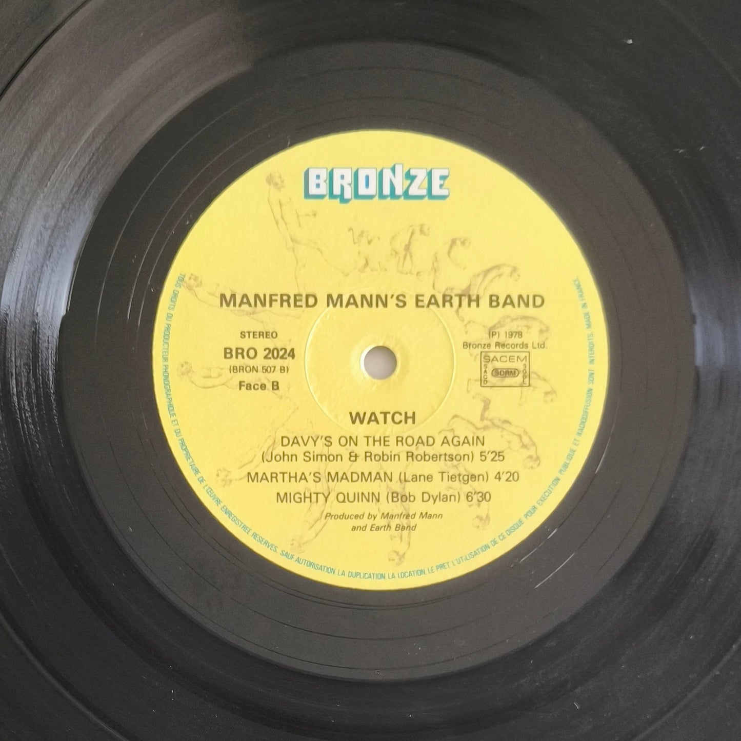 MANFRED MANN'S EARTH BAND - Watch
