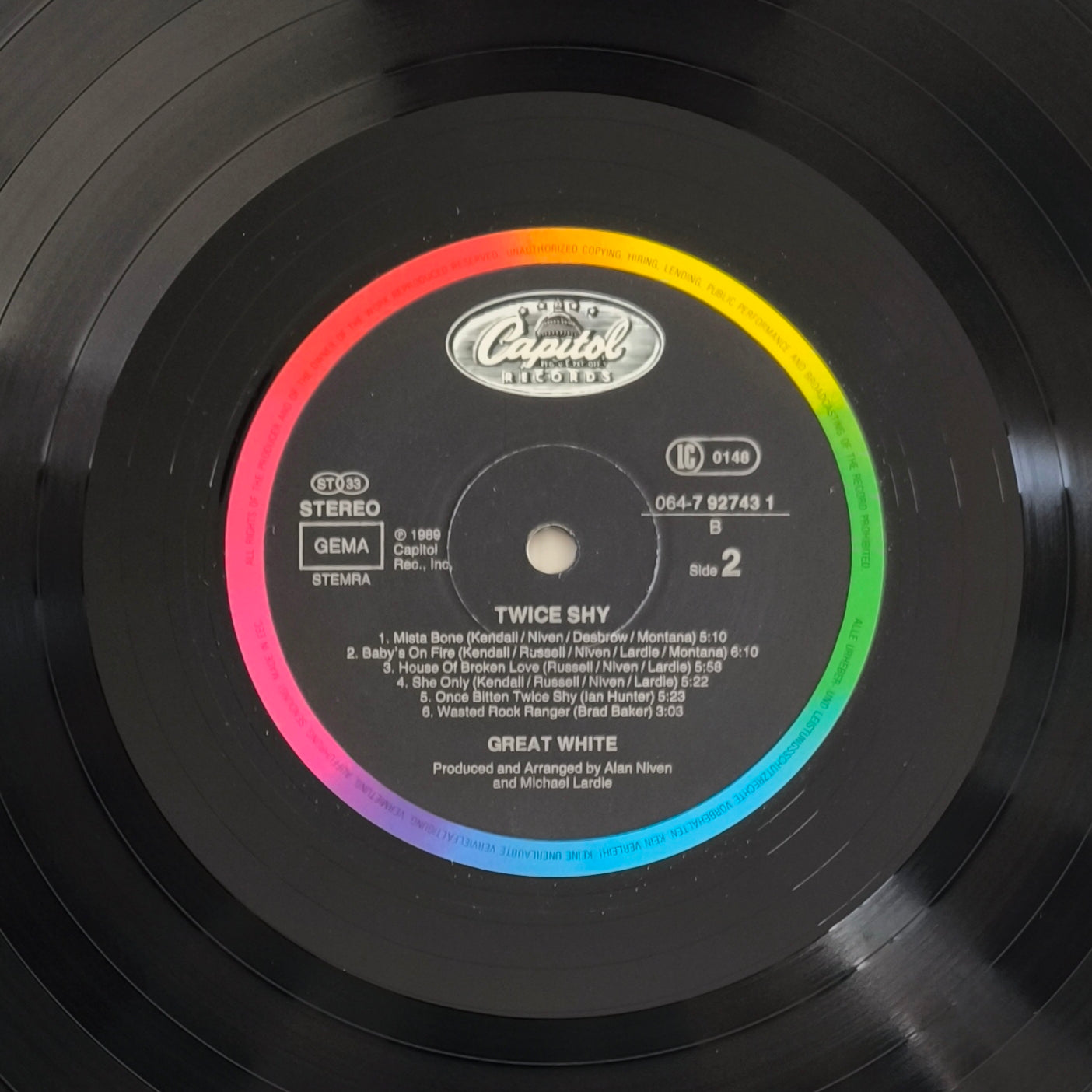 GREAT WHITE - Twice Shy