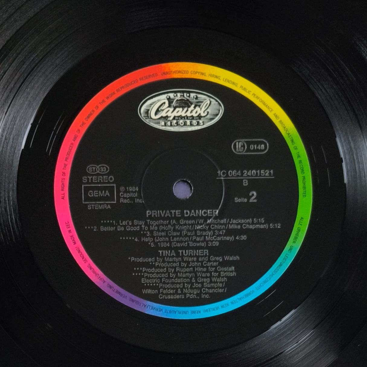 TINA TURNER - Private Dancer