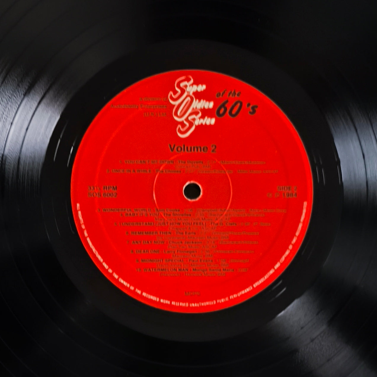 SUPER OLDIES OF THE 60'S - Volume 2