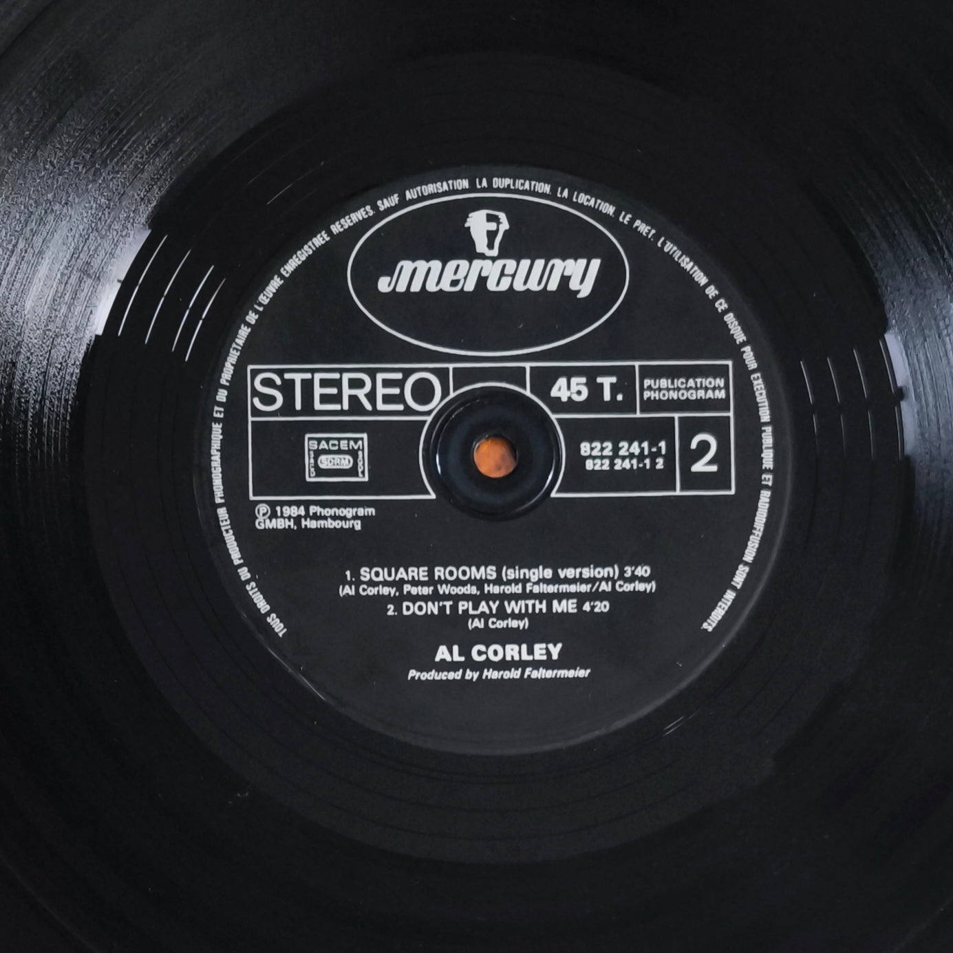 AL CORLEY - Square Rooms