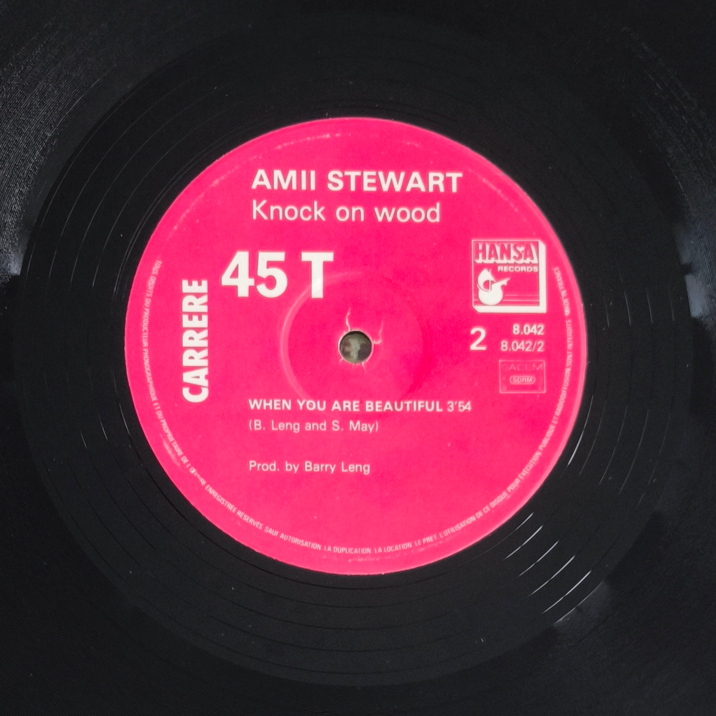 AMII STEWART - Knock On Wood / When You Are Beautiful