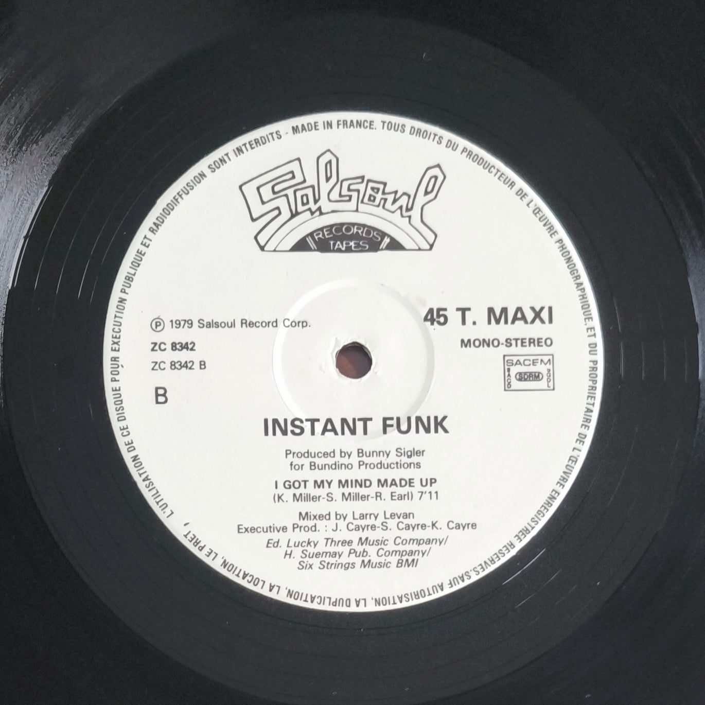 INSTANT FUNK - I Got My Mind Made Up