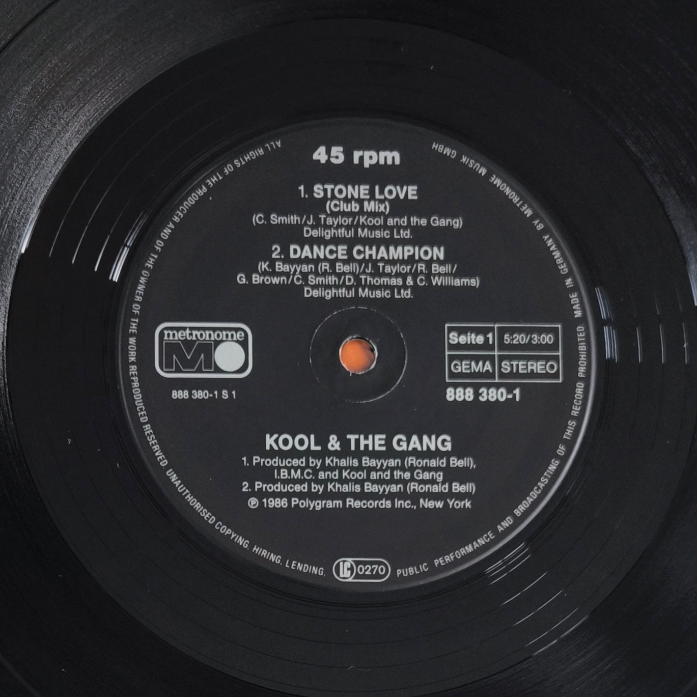 KOOL & THE GANG - Stone Love (Club Mix)