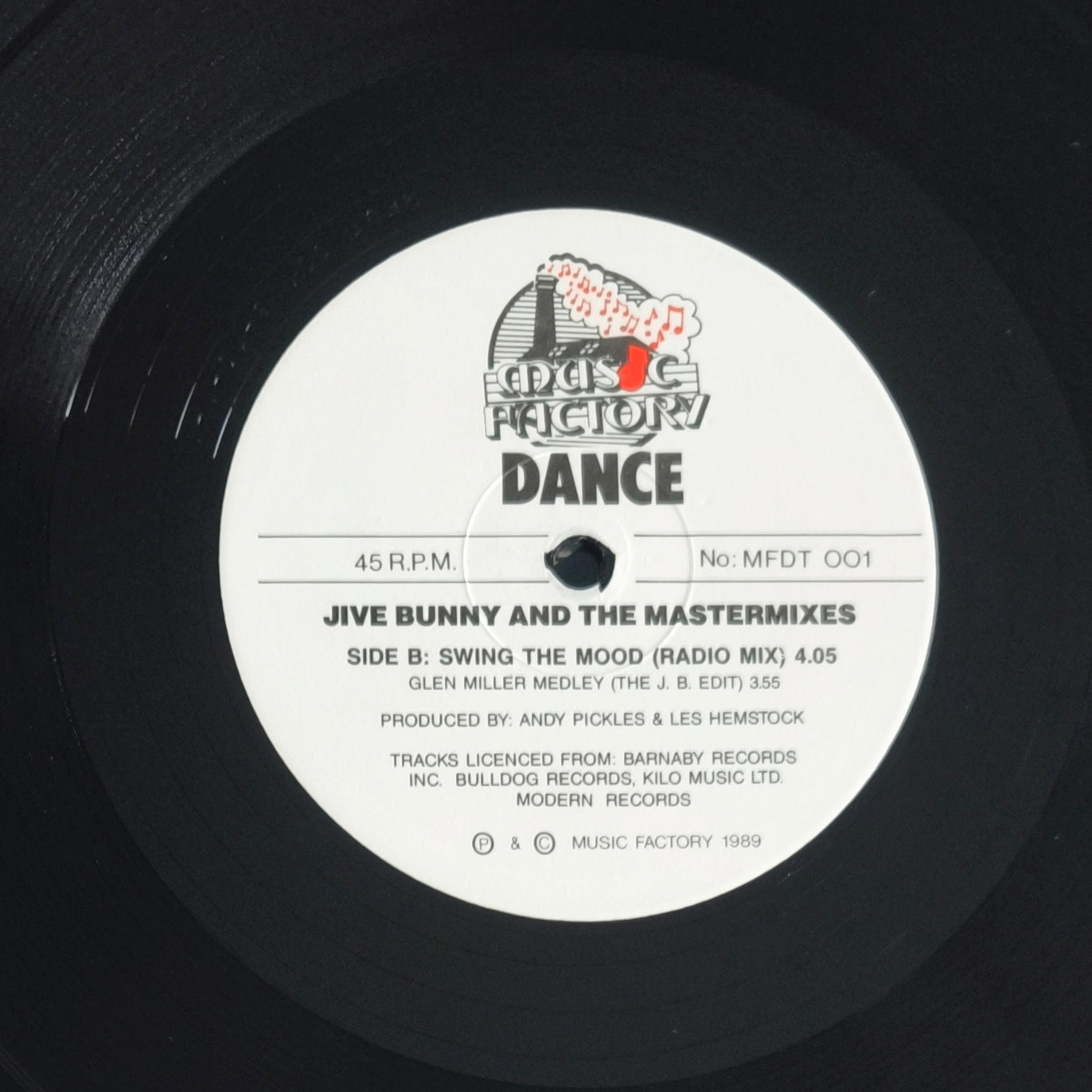 JIVE BUNNY AND THE MASTERMIXERS - Swing The Mood