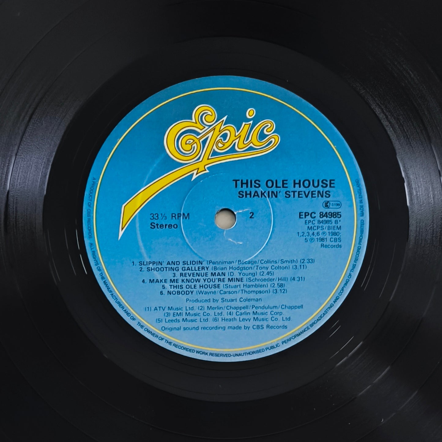 SHAKIN' STEVENS - This Ole House