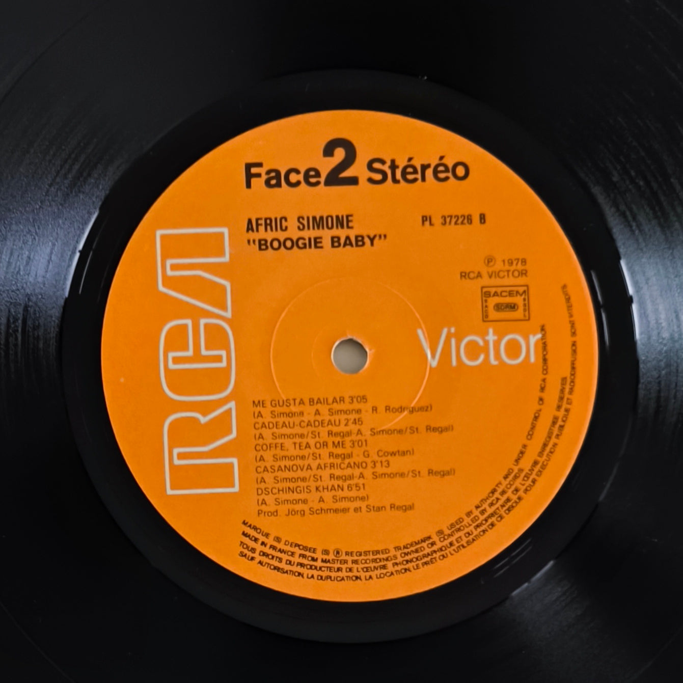 AFRIC SIMONE - Boogie Baby