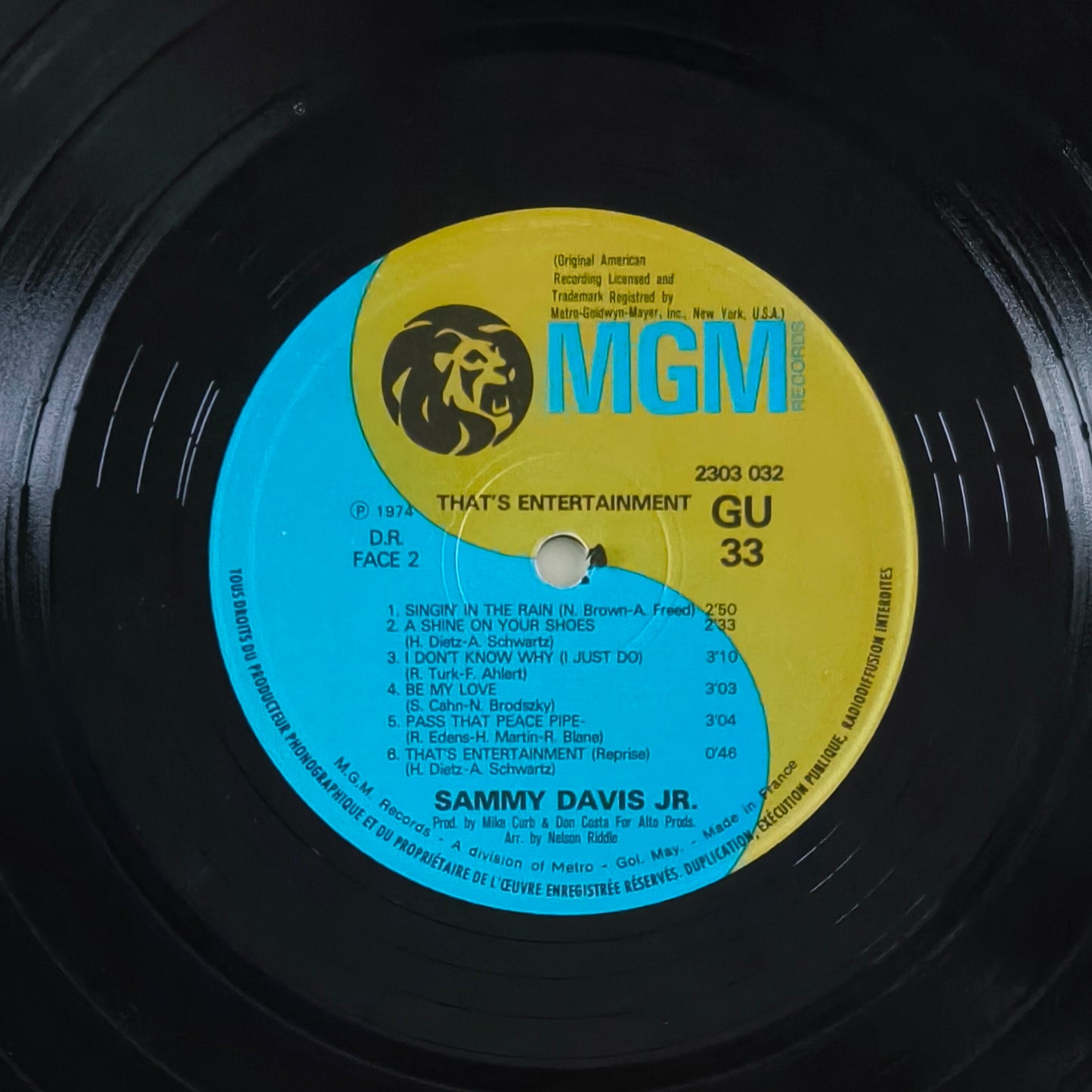 SAMMY DAVIS JR. - That's Entertainment