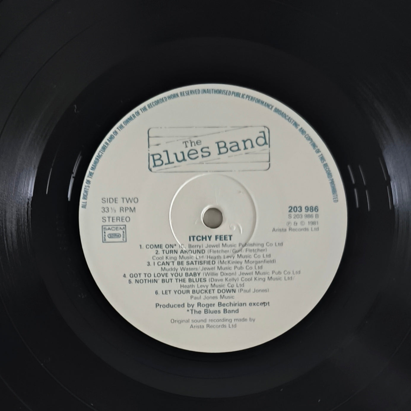 THE BLUES BAND - Itchy Feet
