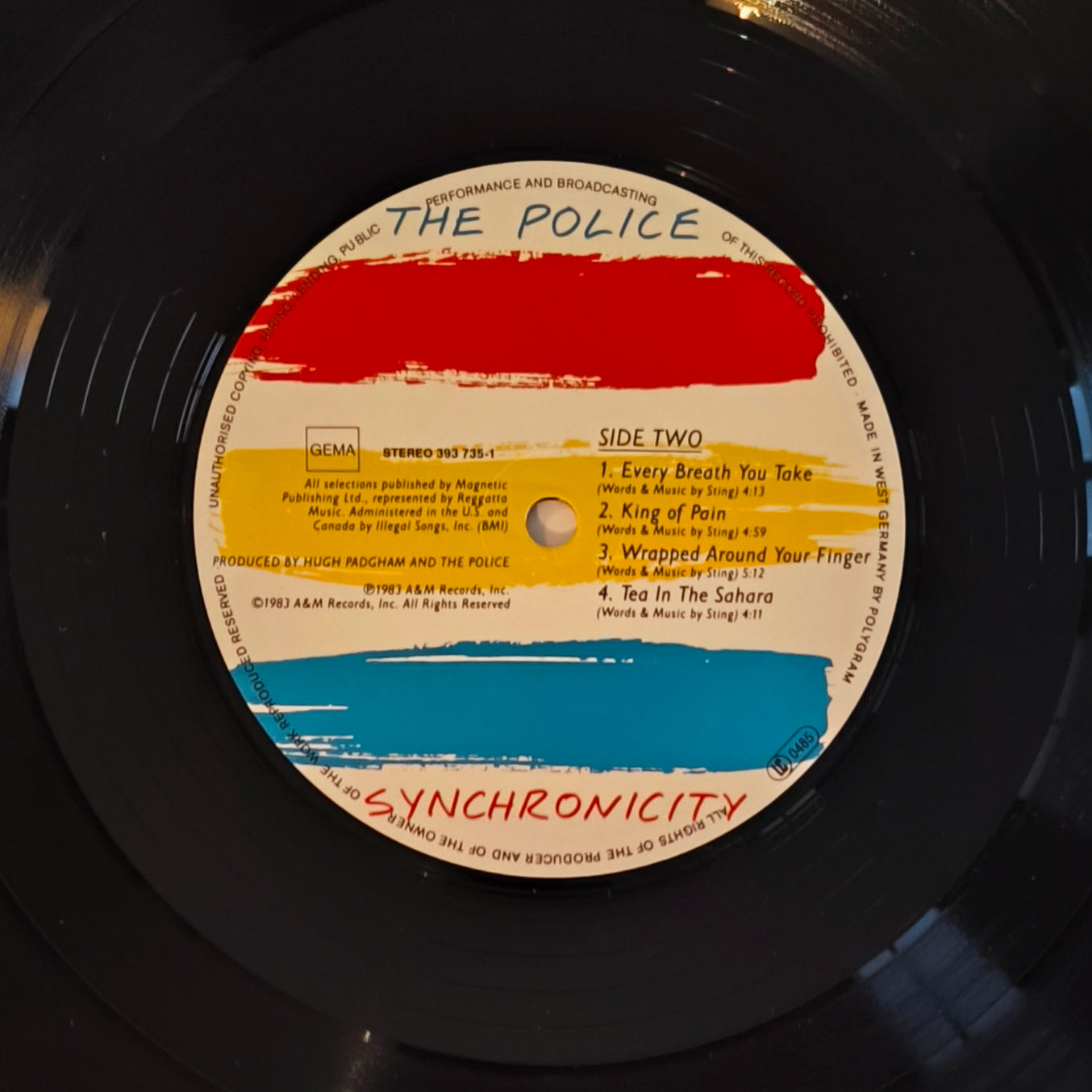 THE POLICE - Synchronicity