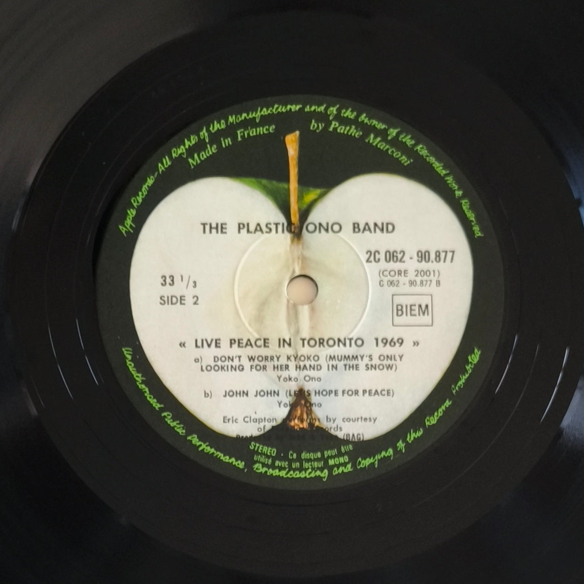 THE PLASTIC ONO BAND - Live Peace In Toronto 1969