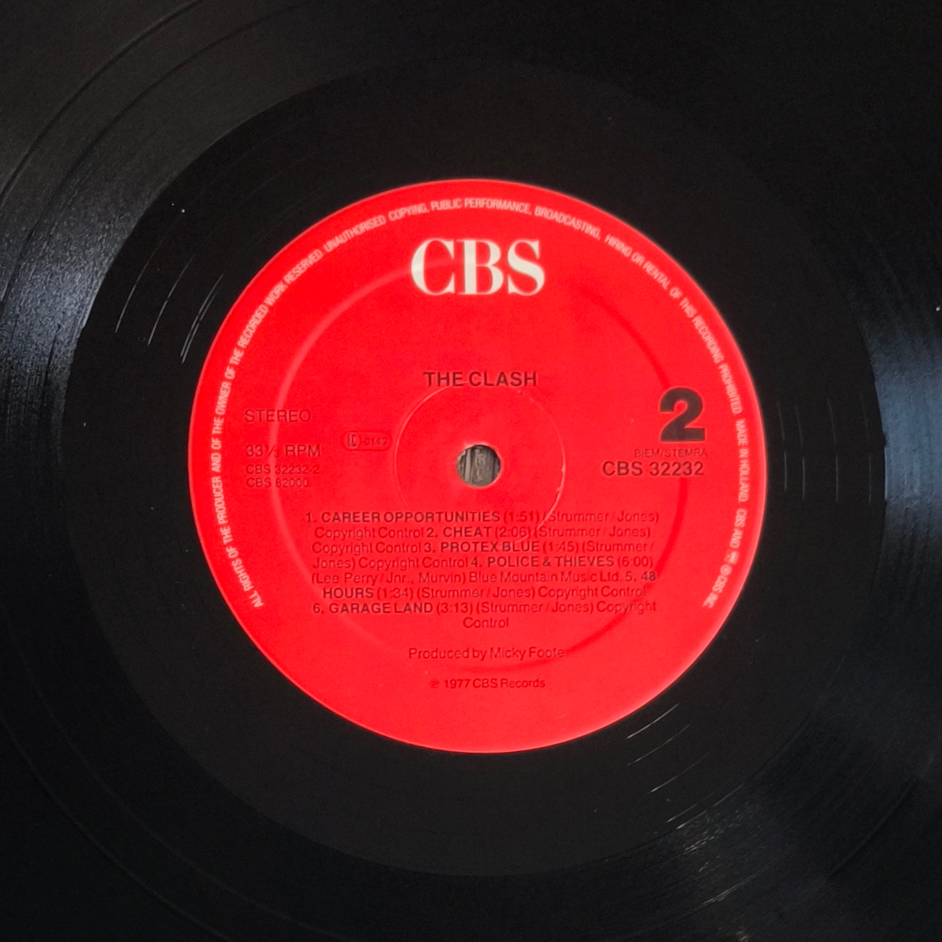 THE CLASH - The Clash