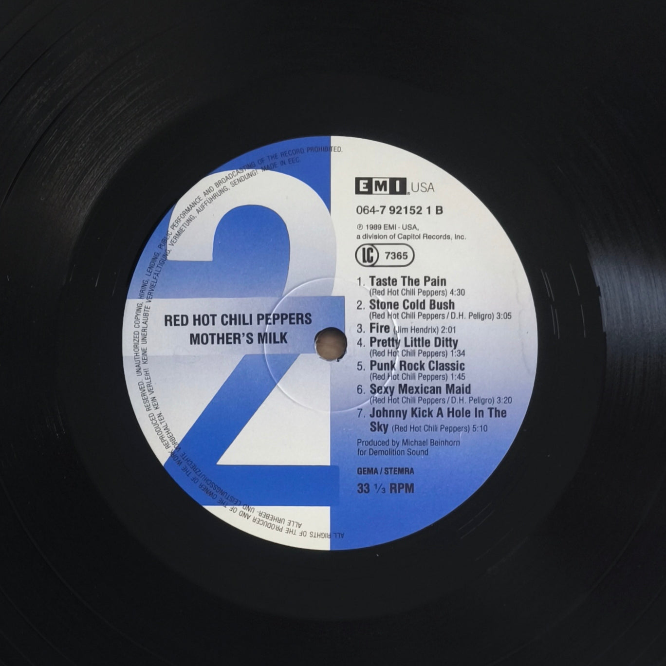 RED HOT CHILI PEPPERS - Mother's Milk