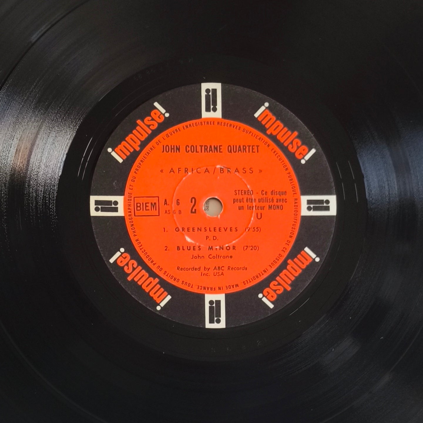 THE JOHN COLTRANE QUARTET - Africa / Brass