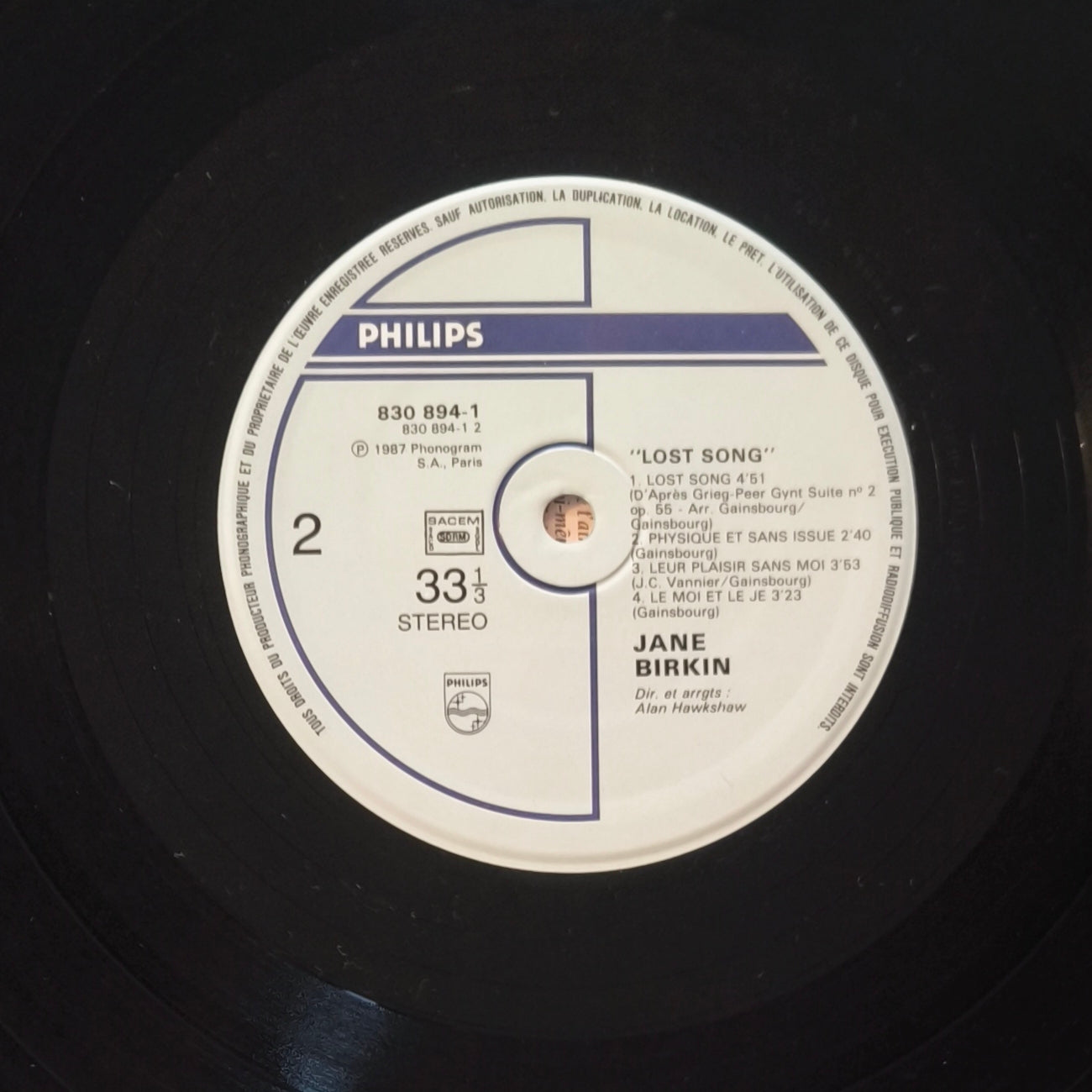 JANE BIRKIN - Lost Song