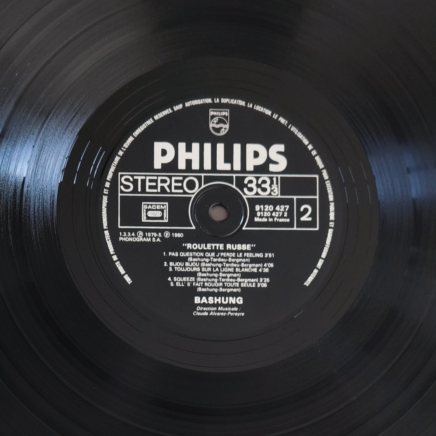 ALAIN BASHUNG - Roulette Russe