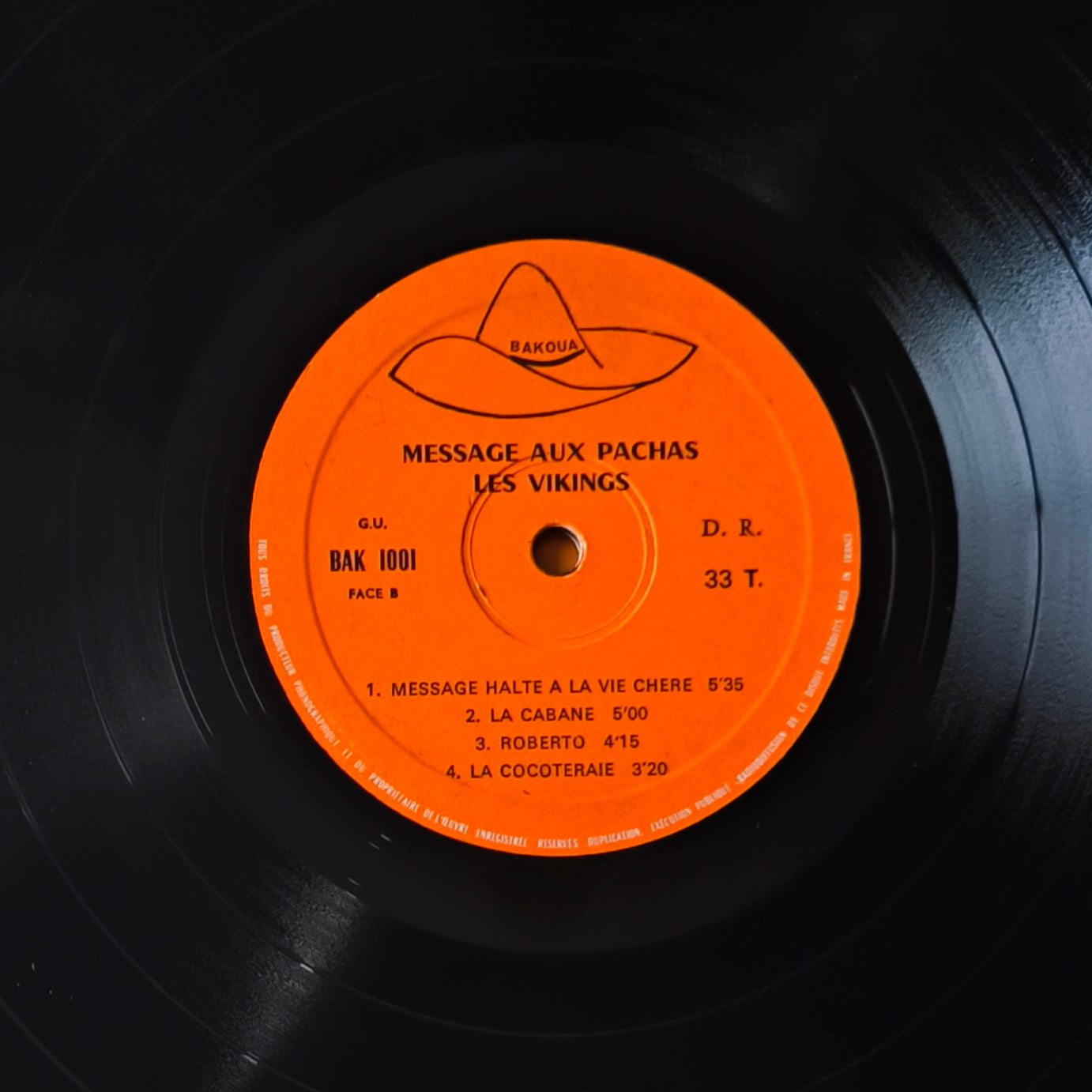 LES VIKINGS (DE LA GUADELOUPE) - Message Aux Pachas