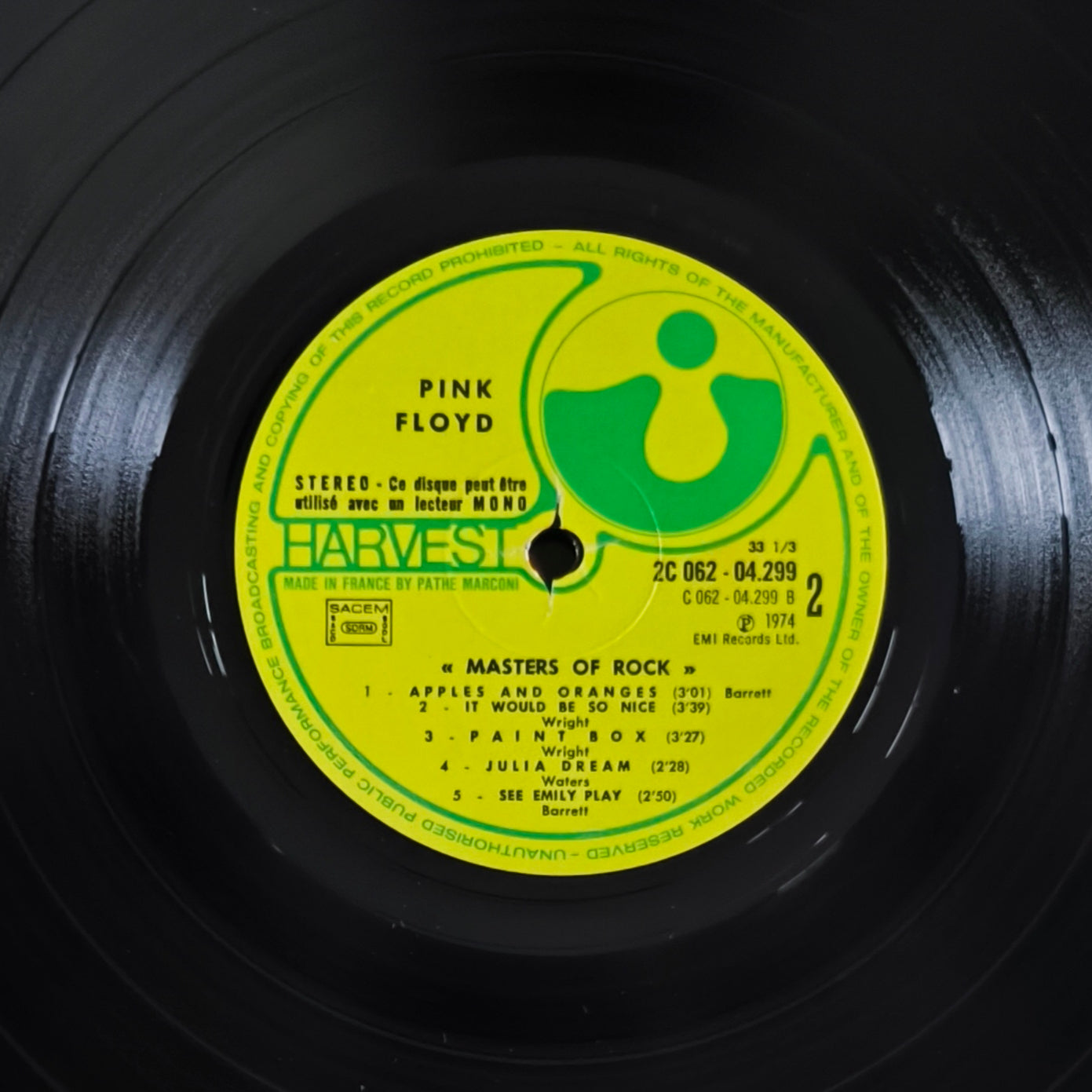 PINK FLOYD - Masters Of Rock