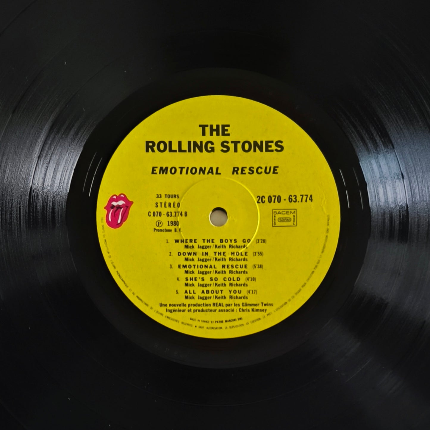 THE ROLLING STONES - Emotional Rescue