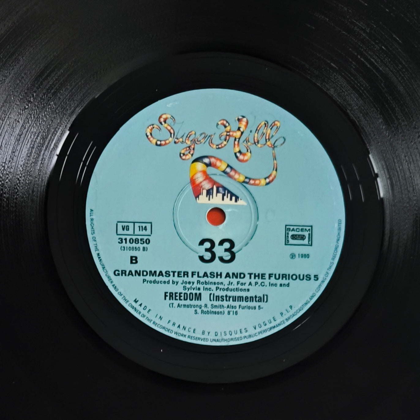 GRANDMASTER FLASH AND THE FURIOUS 5 - Freedom