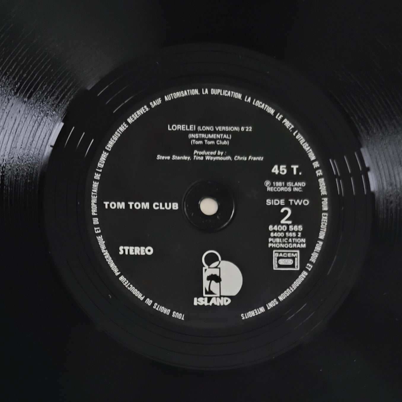 TOM TOM CLUB - Genius Of Love