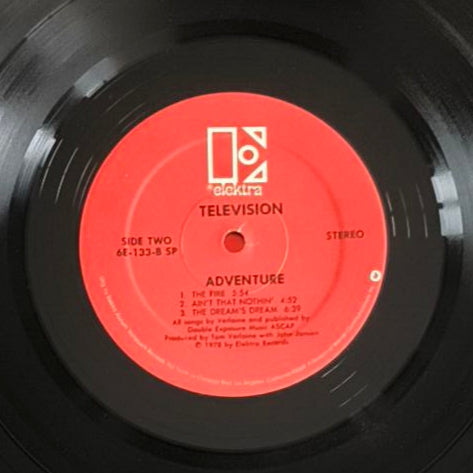 TELEVISION - Adventure (Pressage US)