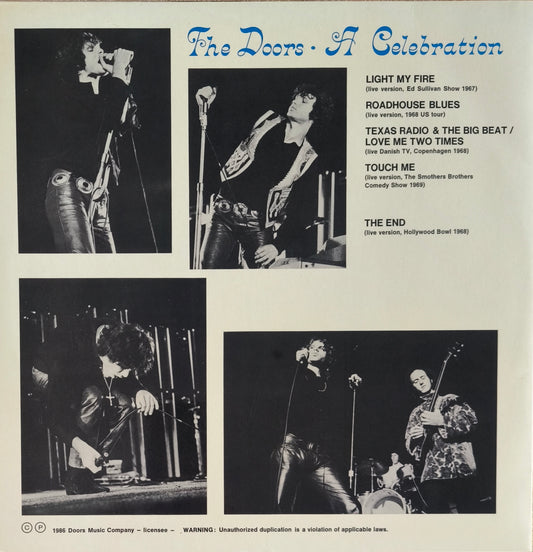 THE DOORS - A Celebration (dark green marbled vinyl)