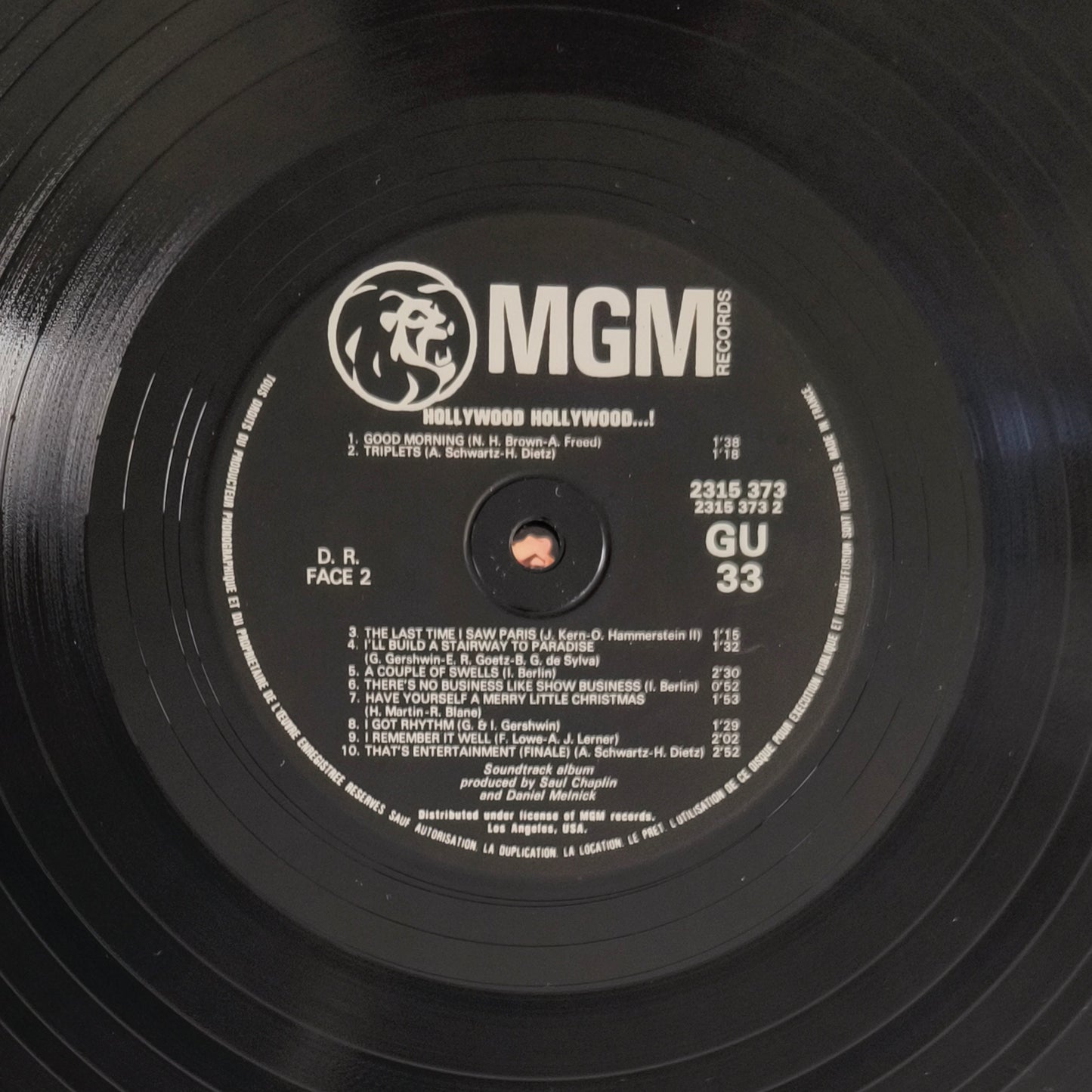 THAT'S ENTERTAINMENT PART 2 - Music From The Motion Picture Soundtrack