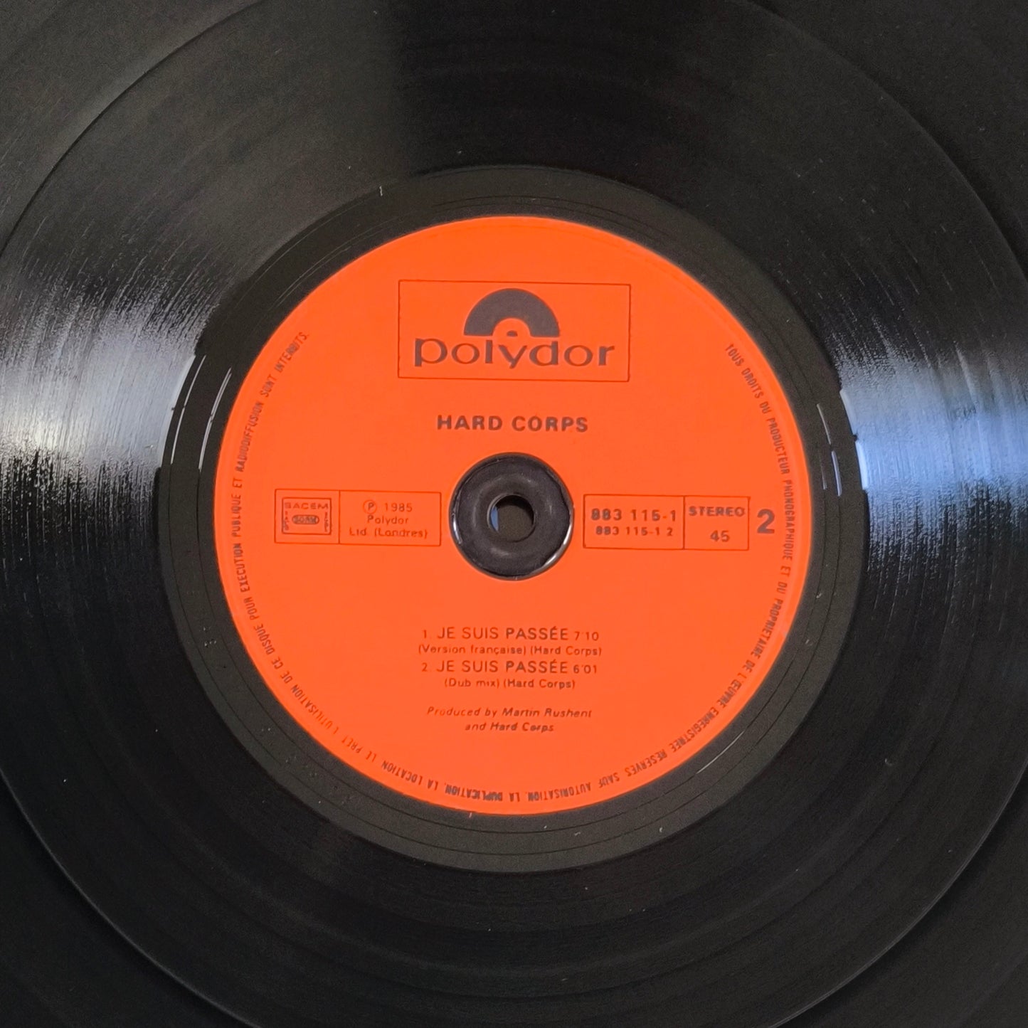 HARD CORPS - Je Suis Passée