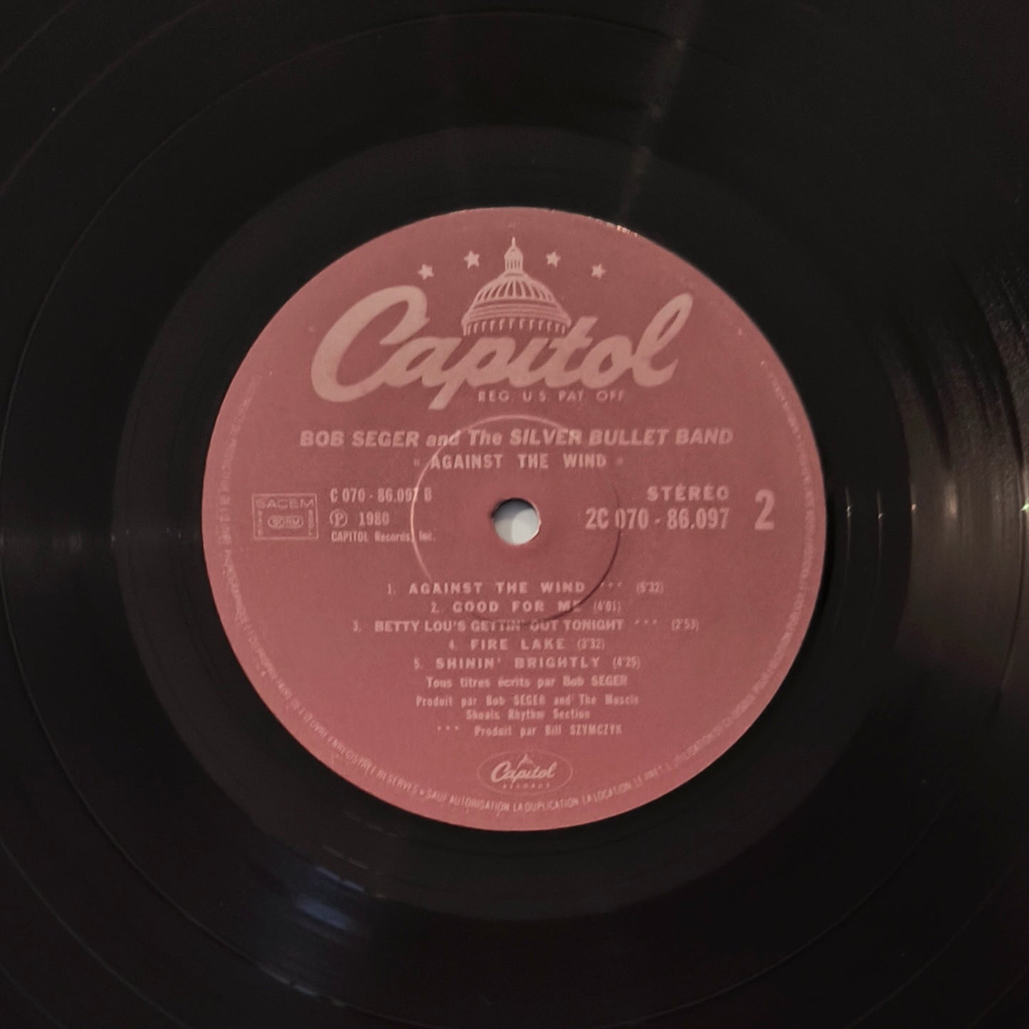 BOB SEGER AND THE SILVER BULLET BAND - Against The Wind