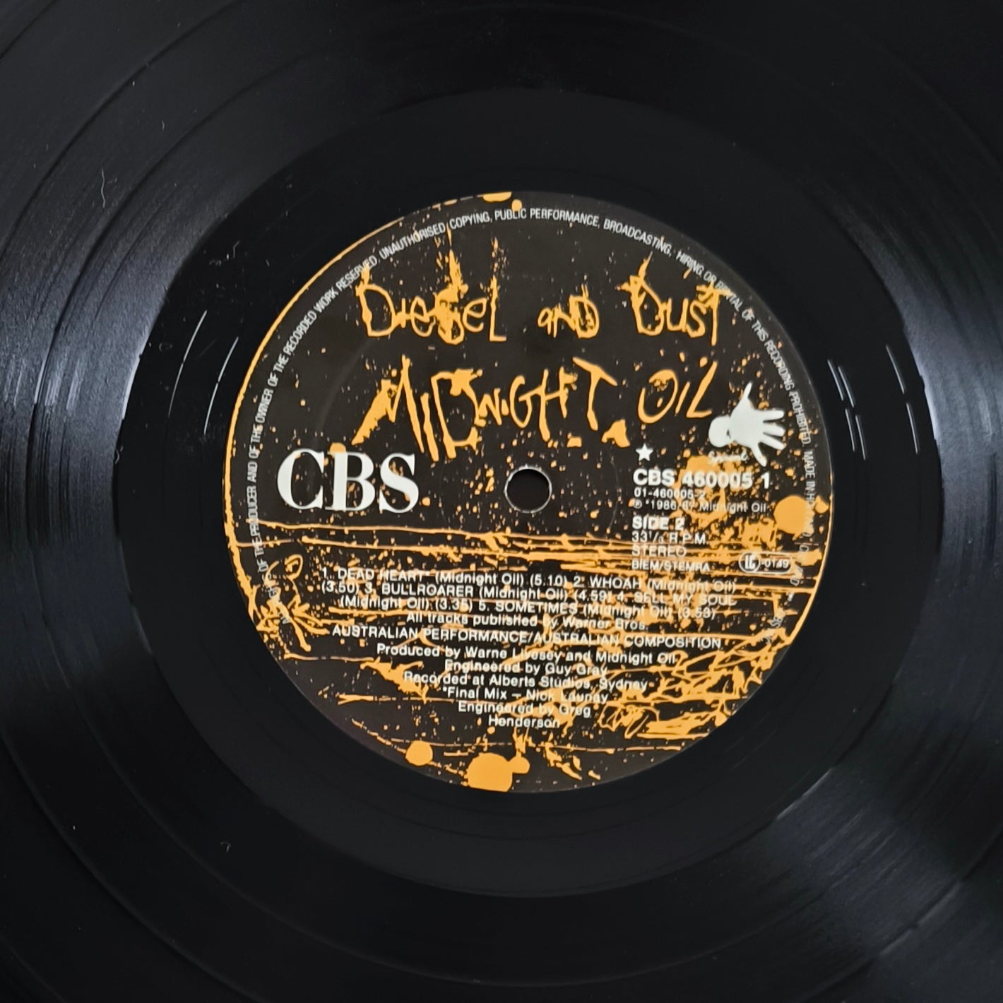 MIDNIGHT OIL - Diesel & Dust