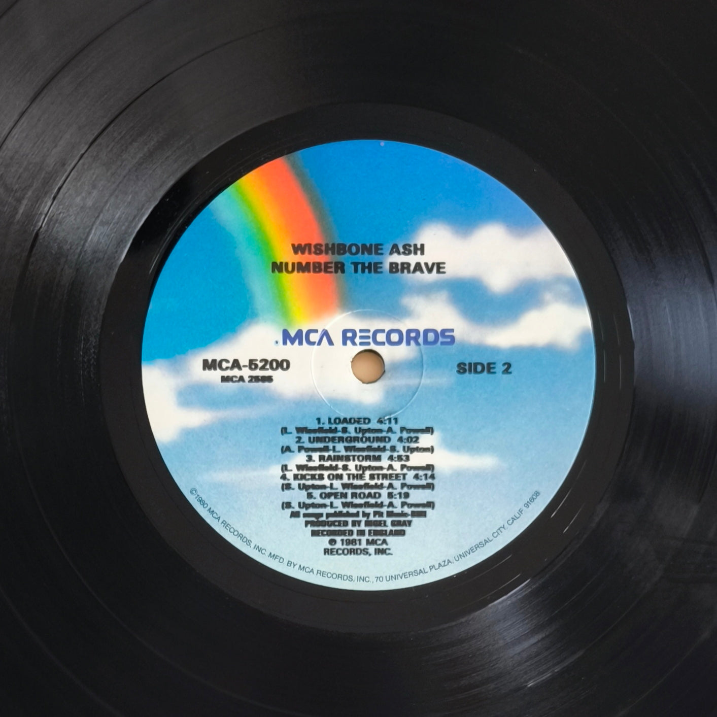 WISHBONE ASH - Number The Brave (Pressage US)