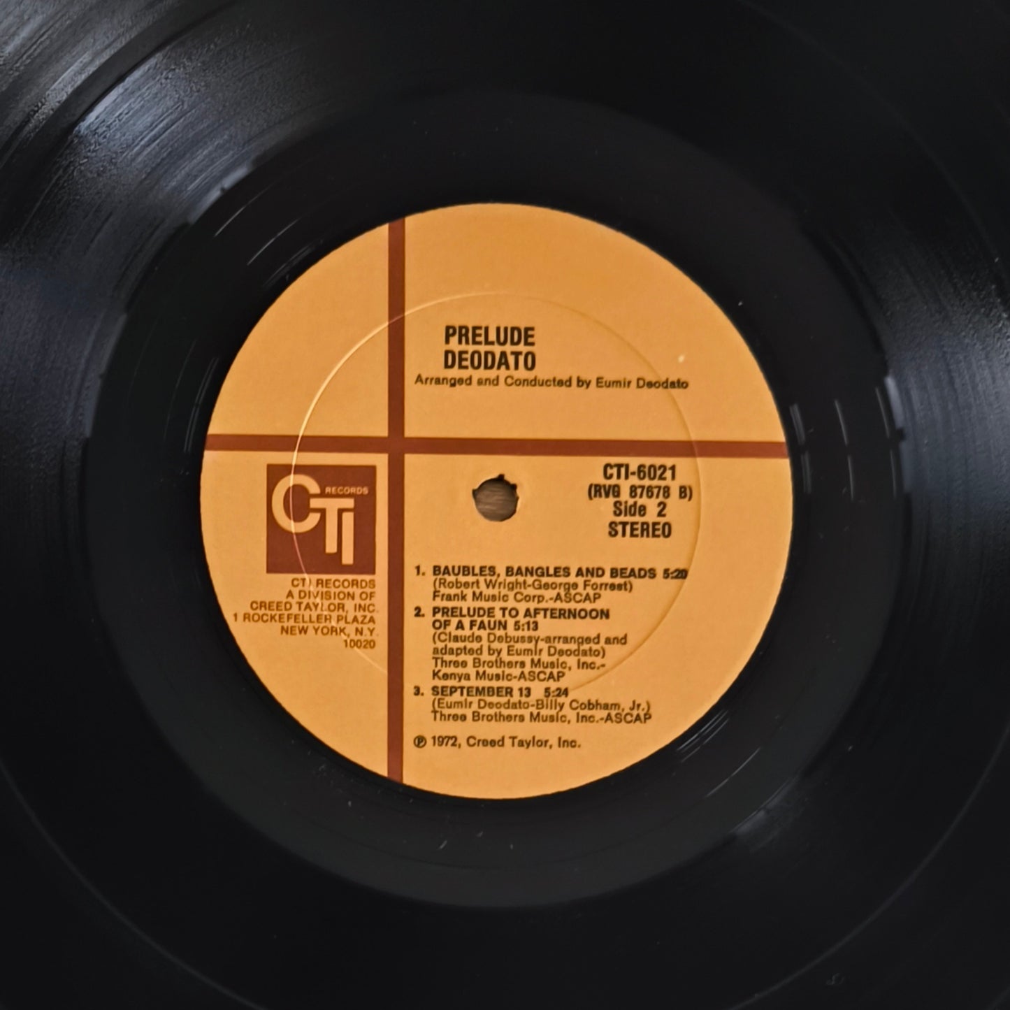 DEODATO - Prelude (Pressage US 1973)